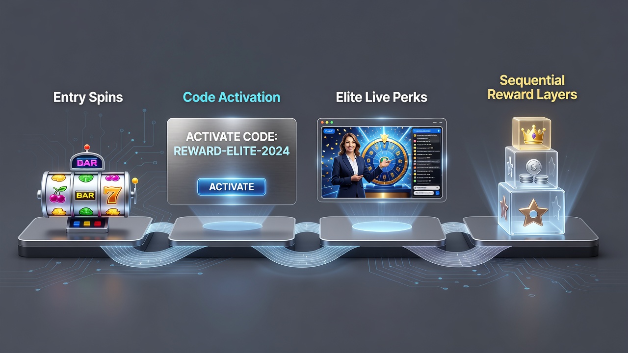 Visualisierung von Belohnungssequenzen von mobilen Einstiegsspins zu Live-Sessions in deutschen Casino-Apps